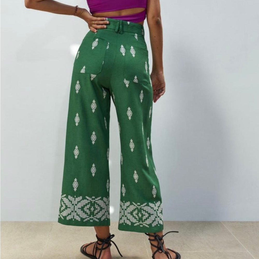 New Never Worn Zara Linen Coolots